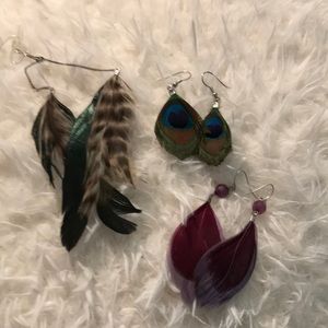 Bundle of 3 earrings